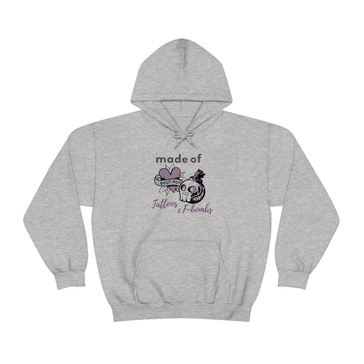 Made of Tattoos and F-bombs Unisex Heavy Blend™ Hoodie