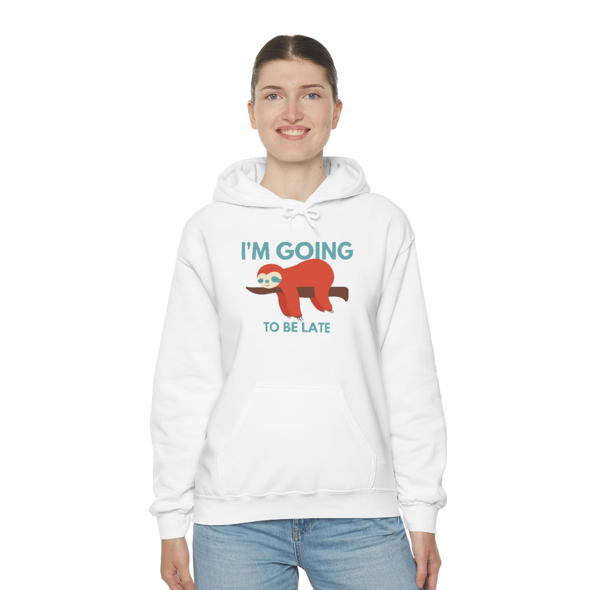 I'm Going to be Late Funny Unisex Heavy Blend™ Hoodie