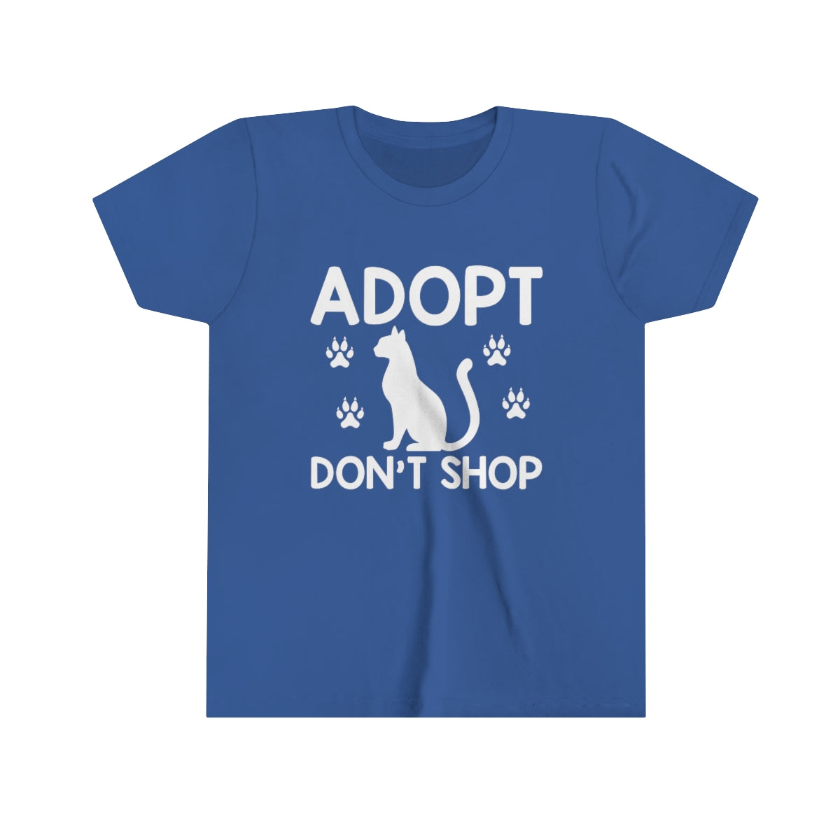 Adopt Don't Shop Youth Short Sleeve T-Shirt