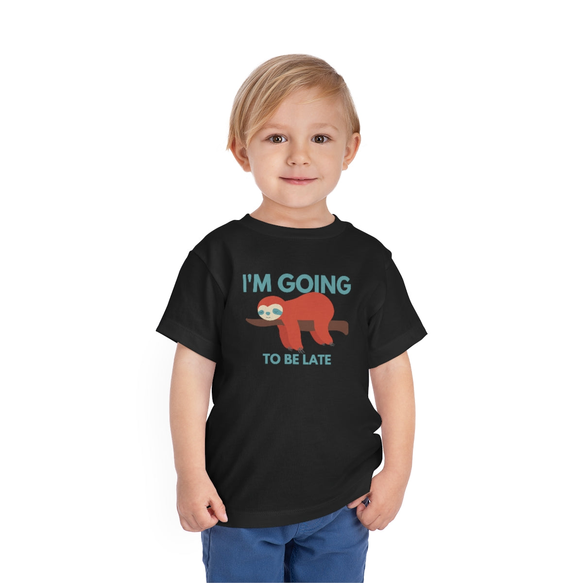 I'm Going to be Late Toddler Short Sleeve T-Shirt