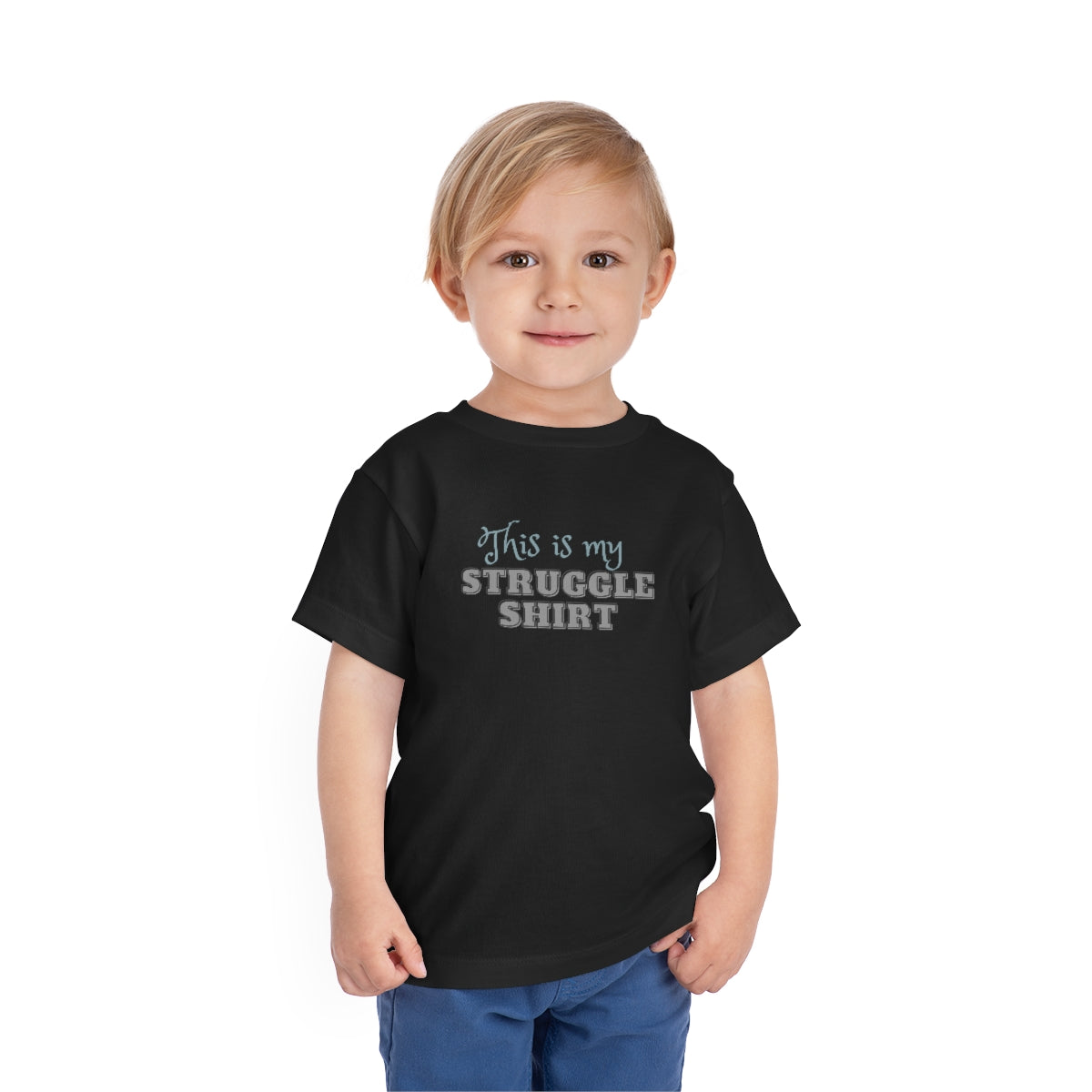 This is My Struggle Shirt Funny Toddler Short Sleeve T-Shirt