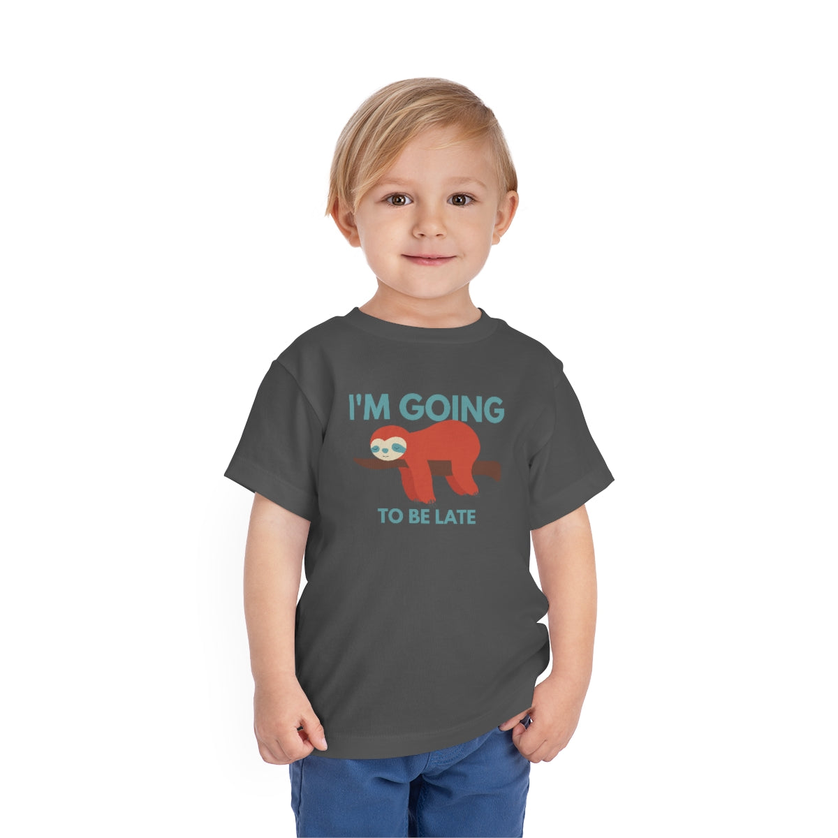 I'm Going to be Late Toddler Short Sleeve T-Shirt