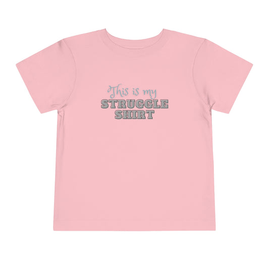 This is My Struggle Shirt Funny Toddler Short Sleeve T-Shirt