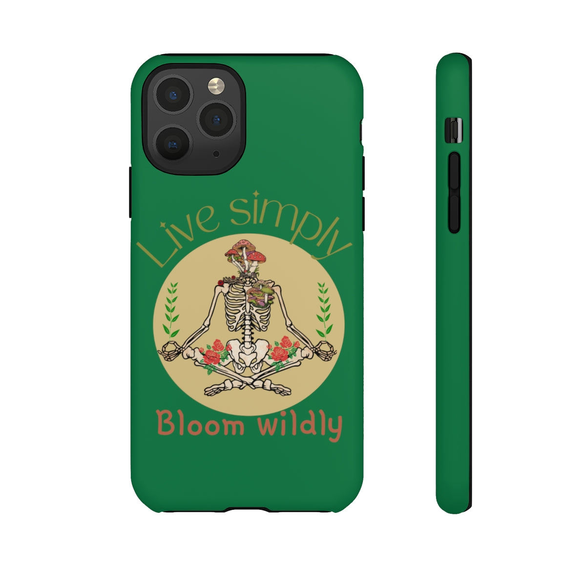 Live Simply Bloom Wildly, Nature Lovers, Gardener Gift Tough Cases