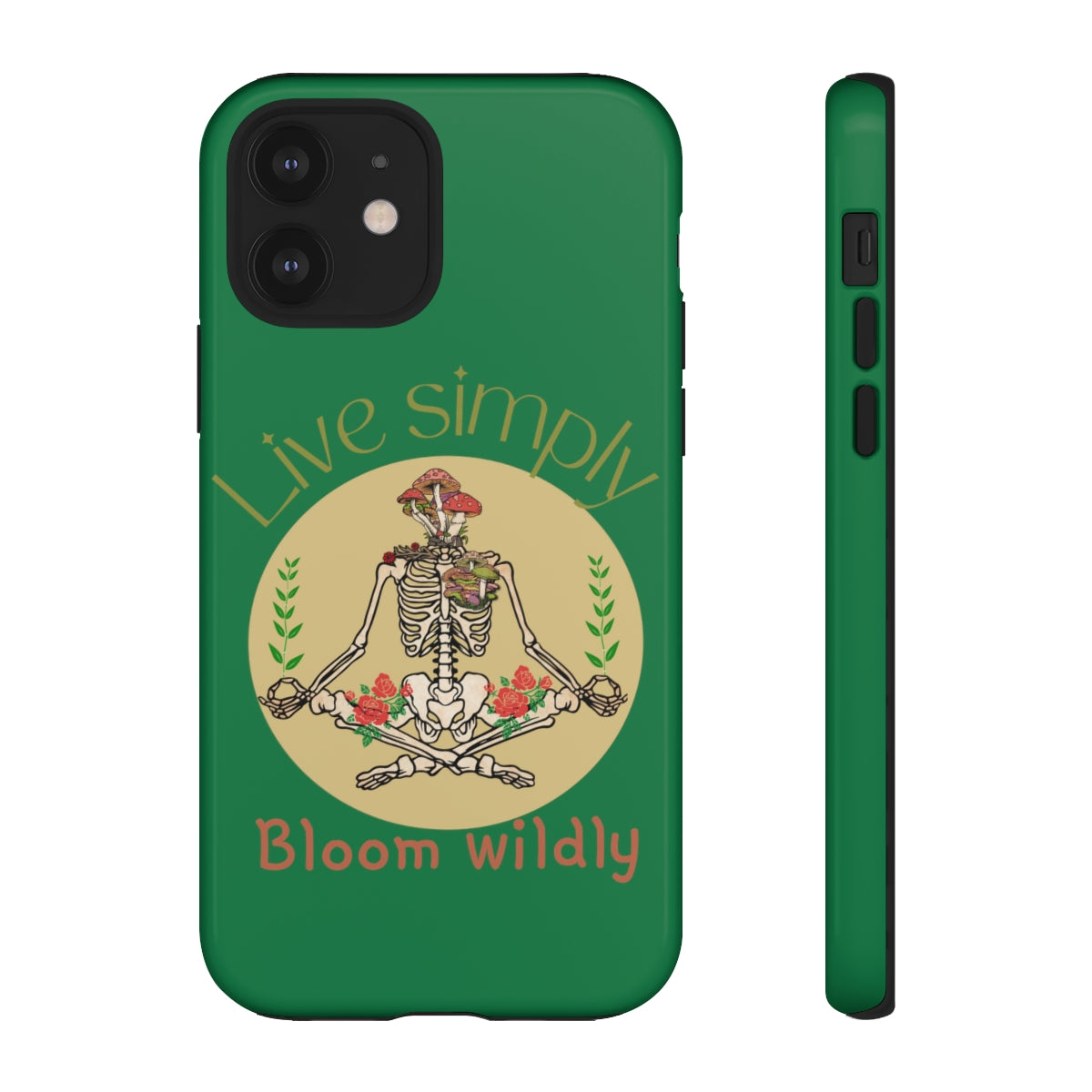 Live Simply Bloom Wildly, Nature Lovers, Gardener Gift Tough Cases