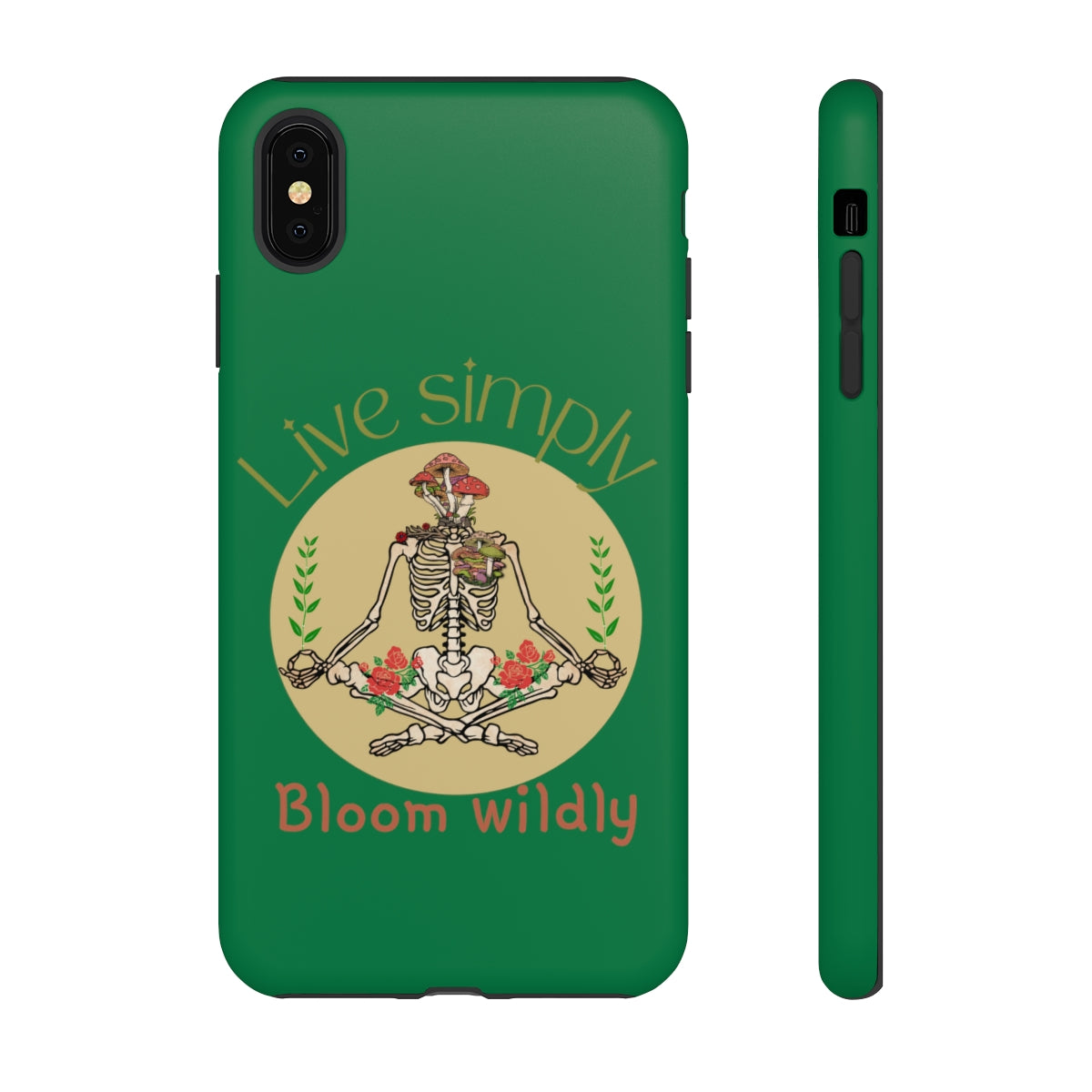 Live Simply Bloom Wildly, Nature Lovers, Gardener Gift Tough Cases