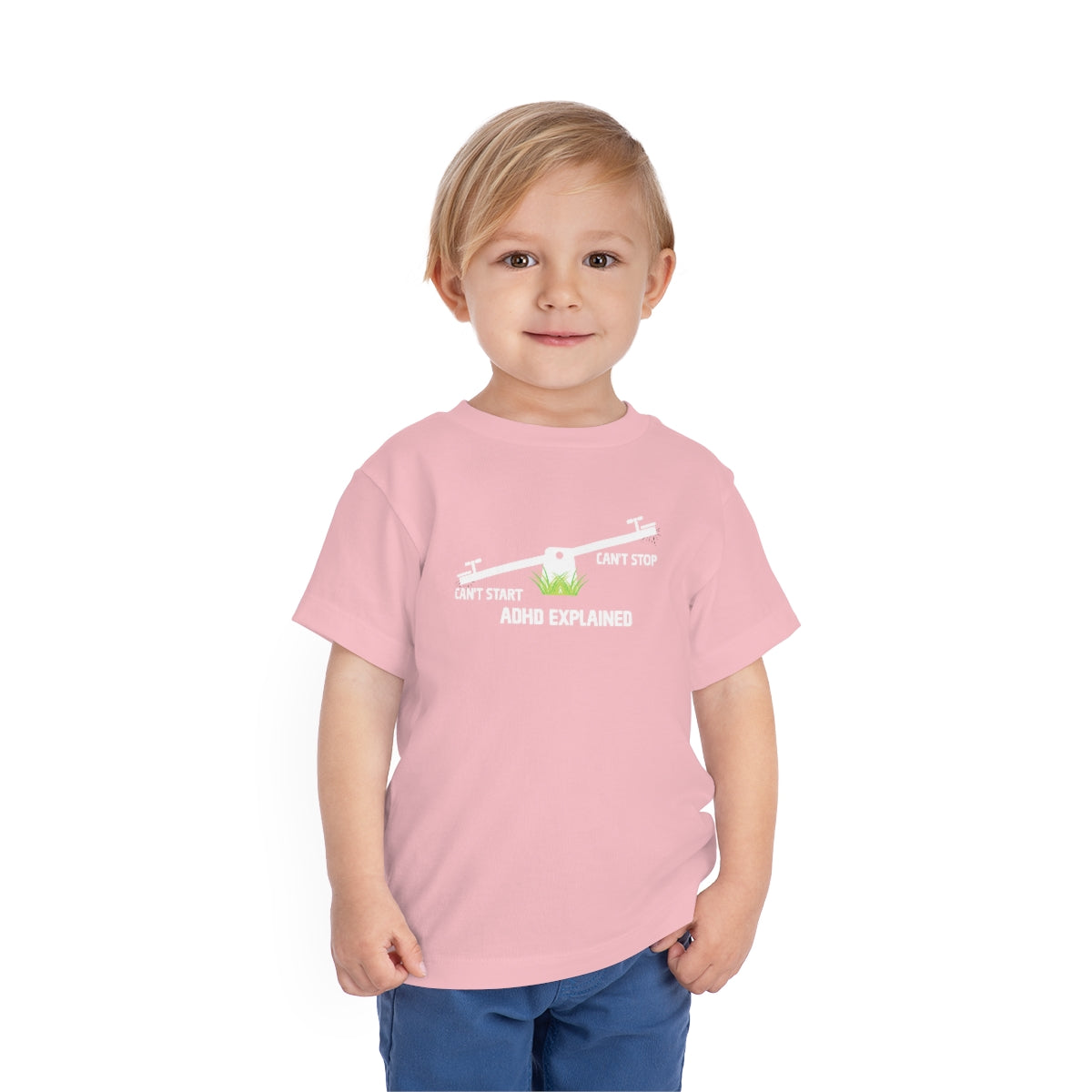 ADHD Explained Toddler Short Sleeve T-Shirt