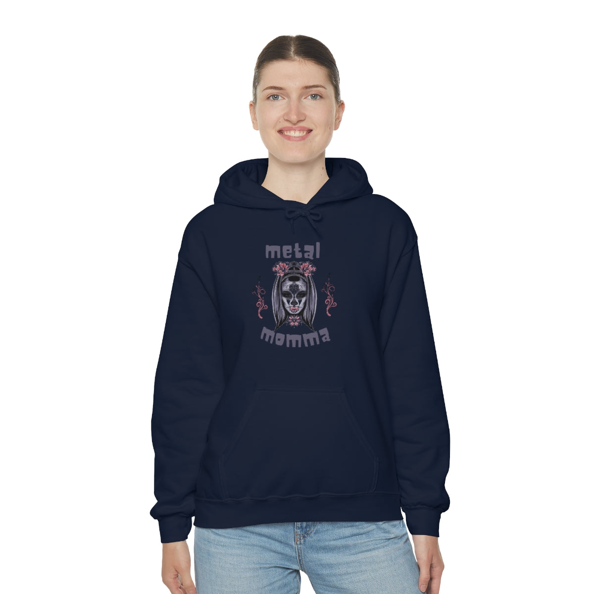 Metal Momma Mother's Day Gift Unisex Heavy Blend™ Hoodie