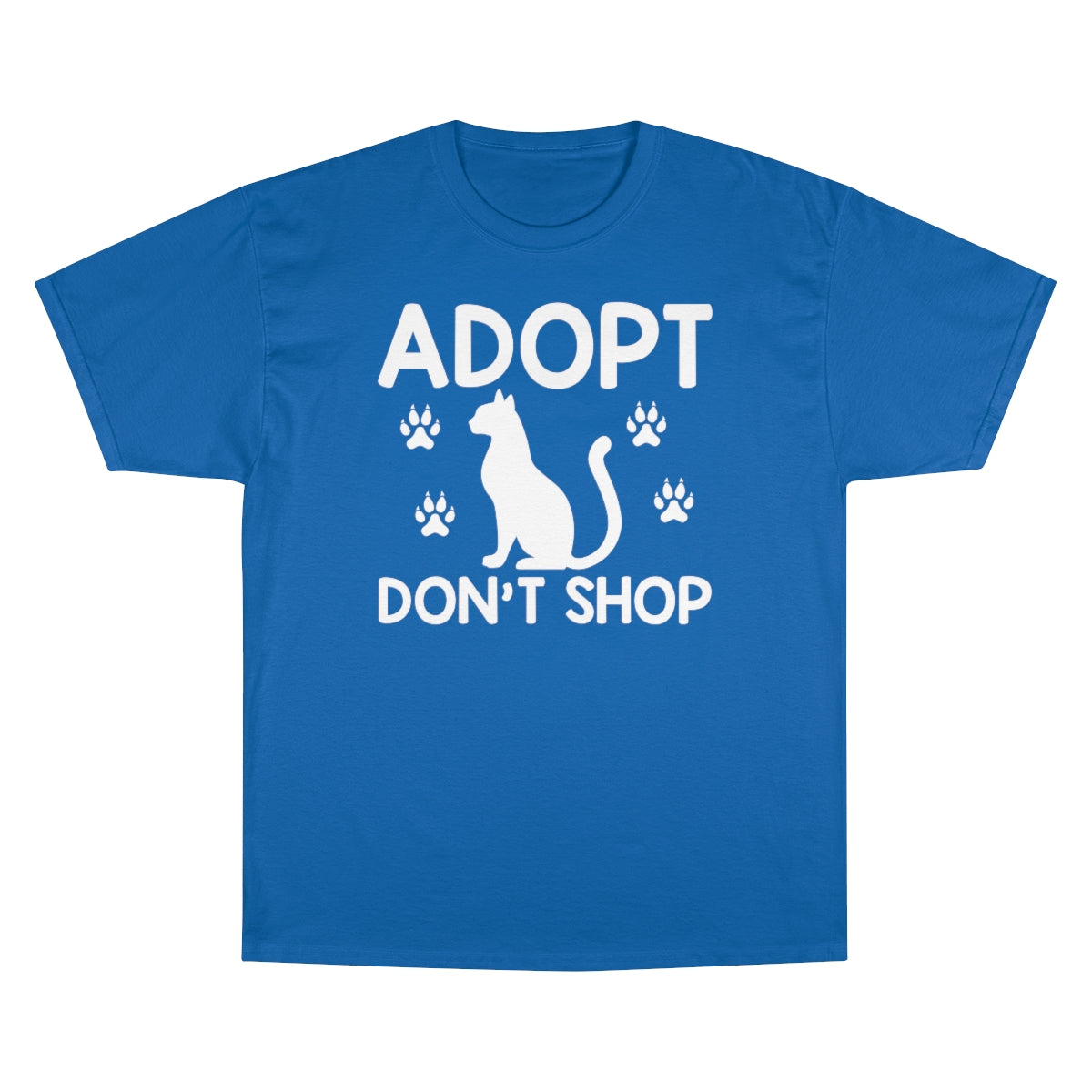 Adopt Don't Shop Animal Tee Advocate Champion Men's Premium T-Shirt