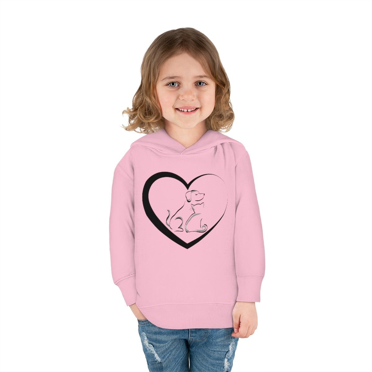 Best Friends Pet Lovers Toddler Pullover Fleece Hoodie