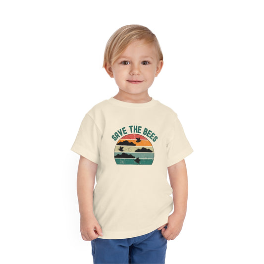 Save the Bees Toddler Short Sleeve T-Shirt