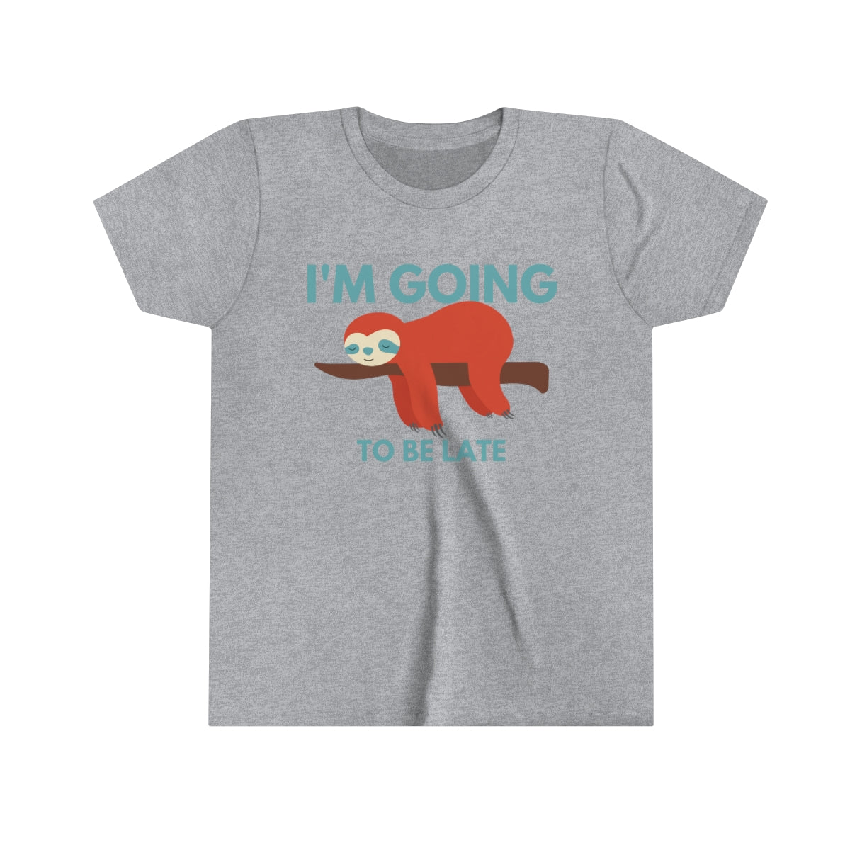 I'm Going to be Late Youth Short Sleeve T-Shirt