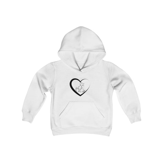 Best Friends Pet Lovers Youth Heavy Blend Hoodie