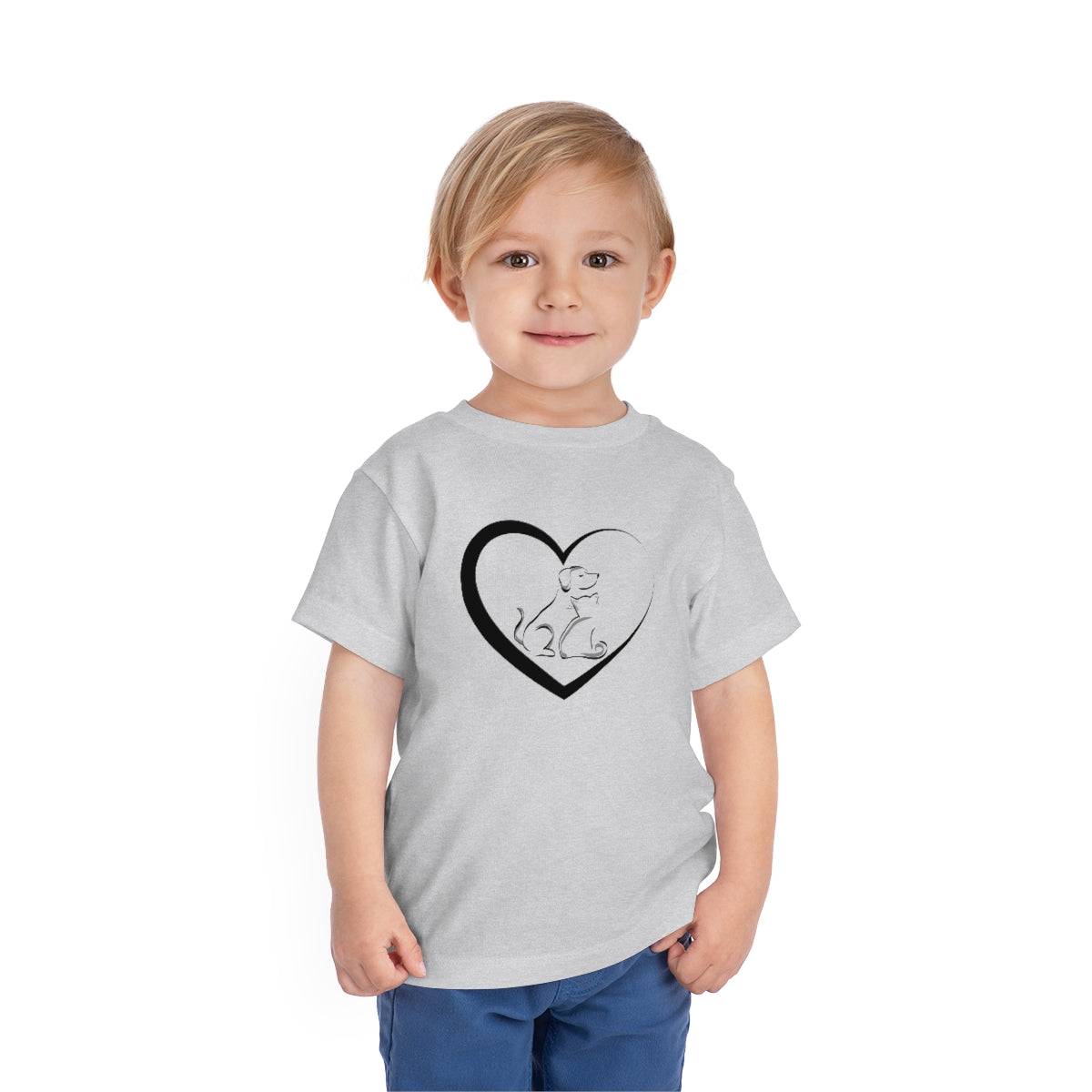 Best Friends Pet Lover Toddler Short Sleeve T-Shirt