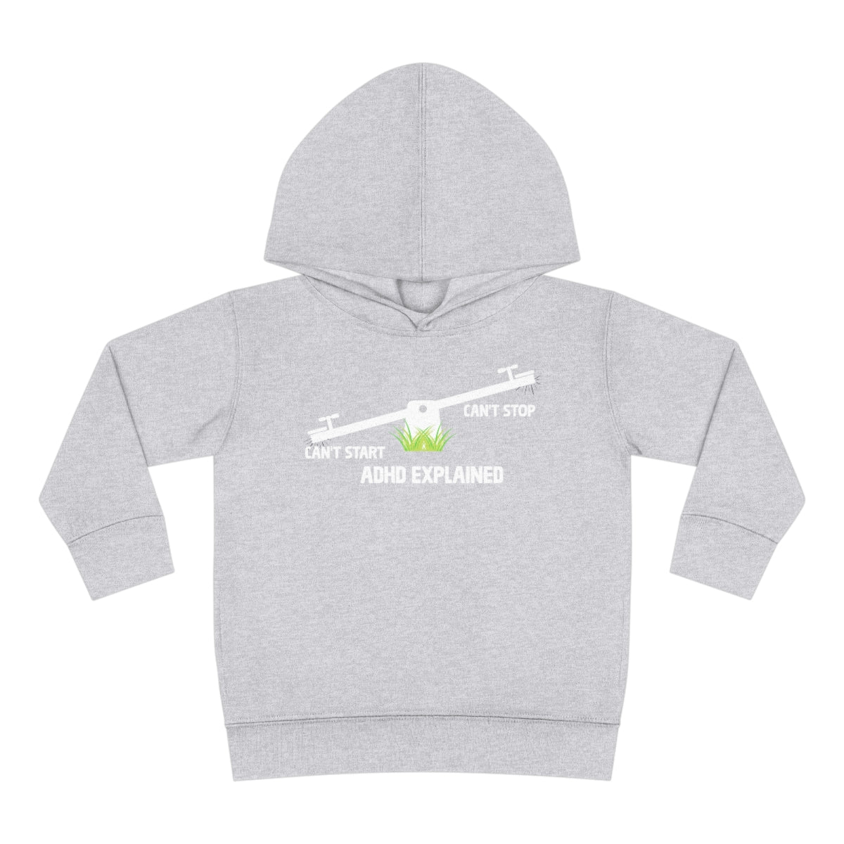 ADHD Explained Toddler Pullover Fleece Hoodie