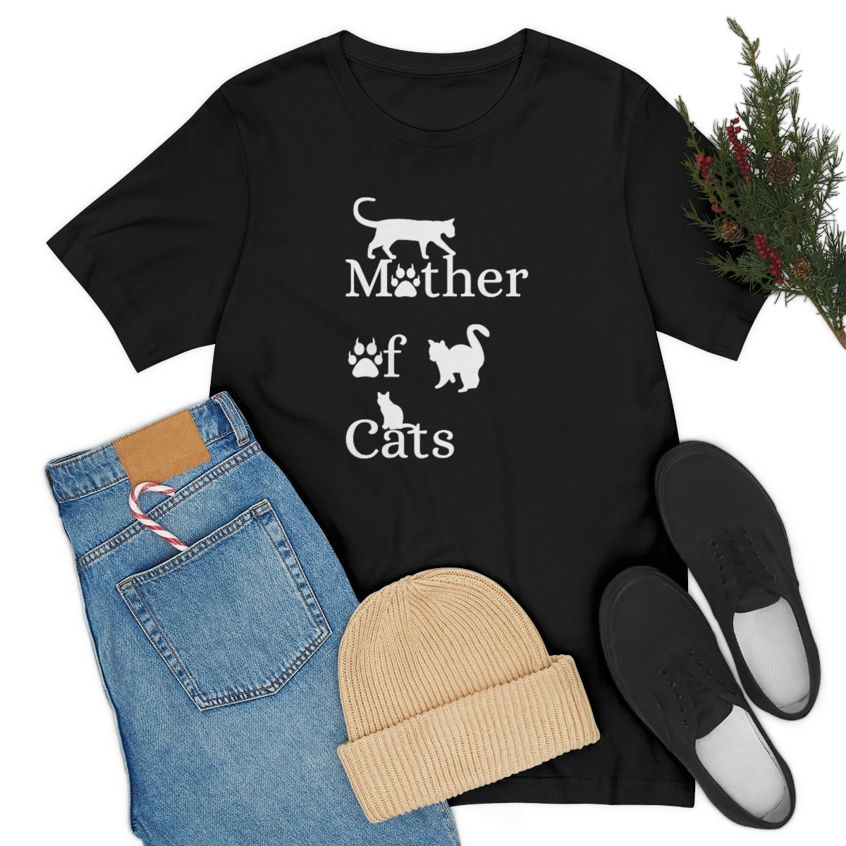 Mother of Cats Unisex Jersey Short Sleeve T-Shirt