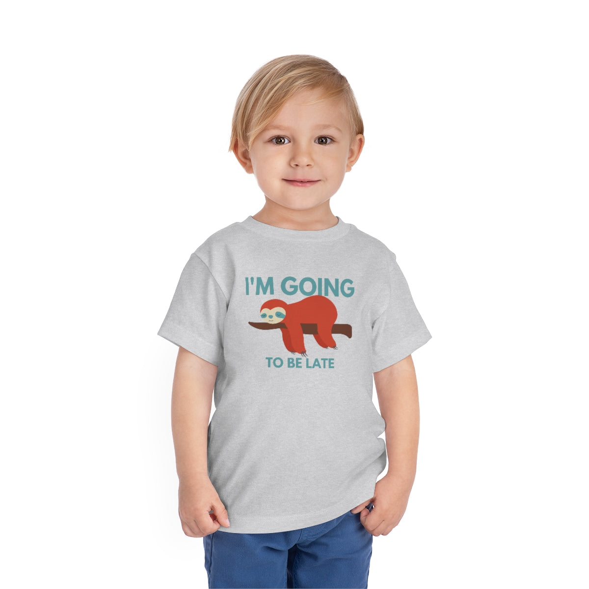 I'm Going to be Late Toddler Short Sleeve T-Shirt